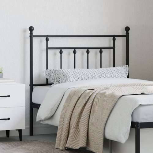 Metalno uzglavlje crno 90 cm - Crna 90 cm 1 Cijena