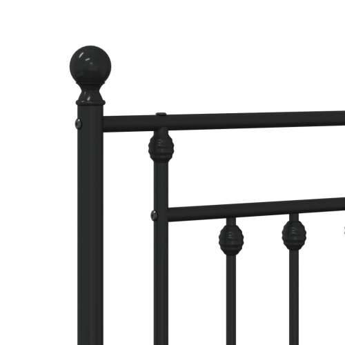 Metalno uzglavlje crno 90 cm - Crna 90 cm 1 Cijena