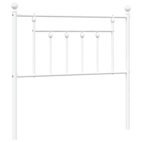 Metalno uzglavlje bijelo 90 cm - Bijela 90 cm 1 Cijena