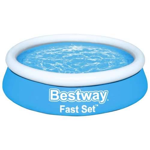 Bestway bazen na napuhavanje Fast Set okrugli 183 x 51 cm plavi Cijena
