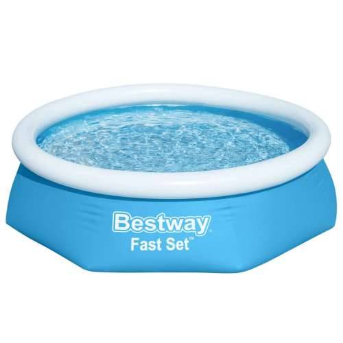 Bestway bazen na napuhavanje Fast Set okrugli 244 x 66 cm 57265 Cijena