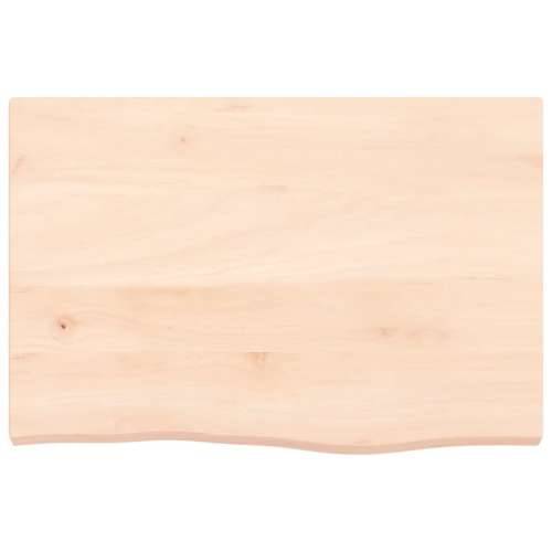 Stolna ploča 60x40x(2-4) cm od netretirane masivne hrastovine - Prirodna 60 x 40 x 4 cm 1 Cijena