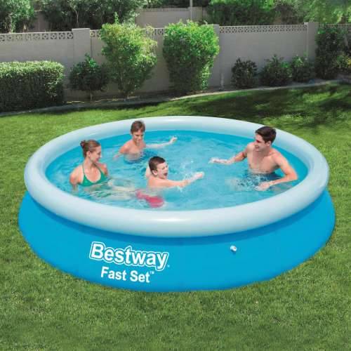 Bestway bazen na napuhavanje Fast Set okrugli 366 x 76 cm 57273 Cijena