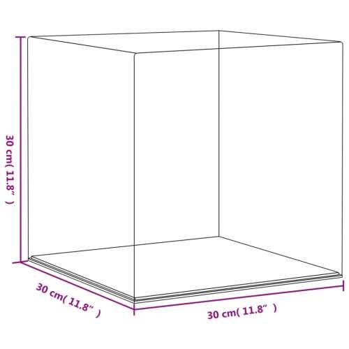 Kutija za izlaganje prozirna 30 x 30 x 30 cm akrilna - 30 x 30 x 30 cm Cijena