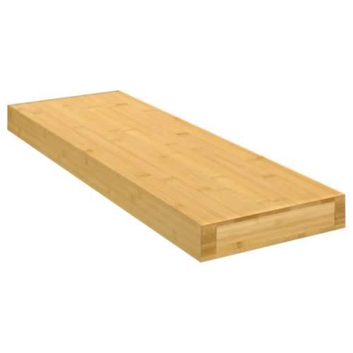 Zidna polica 60 x 20 x 4 cm od bambusa - 60 x 20 x 4 cm 1 Cijena
