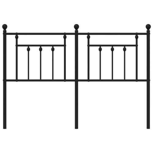 Metalno uzglavlje crno 135 cm Crna 135 cm 1 Cijena