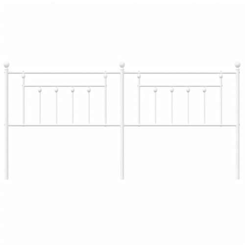 Metalno uzglavlje bijelo 200 cm - Bijela 200 cm 1 Cijena