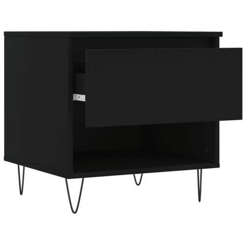 Stolići za kavu 2 kom crni 50x46x50 cm od konstruiranog drva Crna 2 Cijena