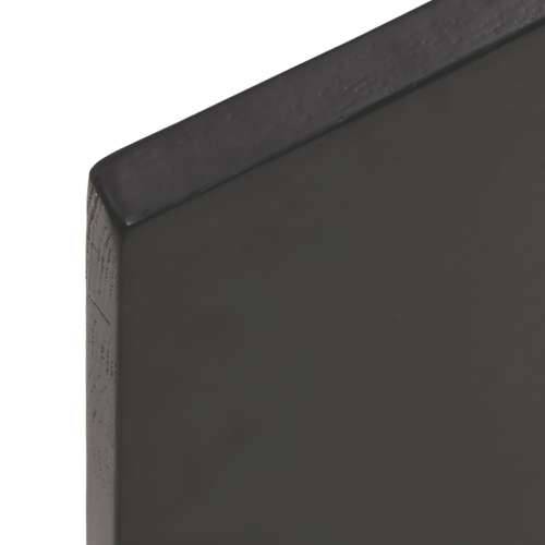 Stolna ploča tamnosmeđa 60x60x2 cm obrađena masivna hrastovina Cijena