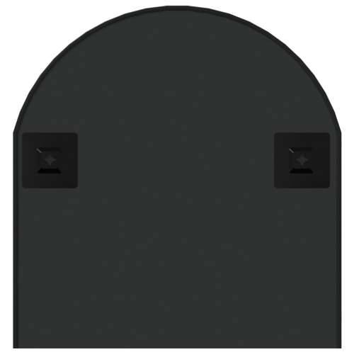 Zidno ogledalo crno 90 x 40 cm ovalno Cijena