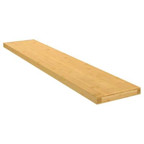 Zidna polica 100 x 20 x 4 cm od bambusa - 100 x 20 x 4 cm 1 Cijena