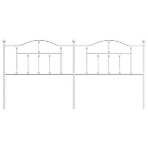 Metalno uzglavlje bijelo 200 cm - Bijela 200 cm 1 Cijena