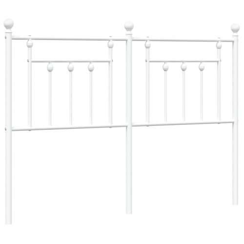 Metalno uzglavlje bijelo 150 cm - Bijela 150 cm 1 Cijena