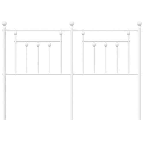 Metalno uzglavlje bijelo 150 cm - Bijela 150 cm 1 Cijena