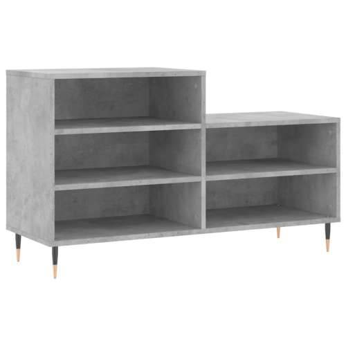 Ormarić za cipele boja betona 102x36x60 cm konstruirano drvo - Beton siva 1 Cijena