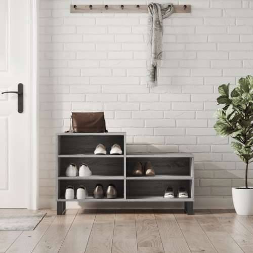 Ormarić za cipele boja hrasta 102x36x60 cm konstruirano drvo - Sivi hrast sonoma 1 Cijena
