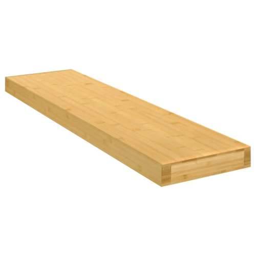Zidna polica 80 x 20 x 4 cm od bambusa - 80 x 20 x 4 cm 1 Cijena
