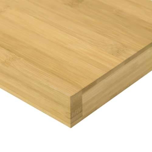 Zidna polica 80 x 20 x 4 cm od bambusa - 80 x 20 x 4 cm 1 Cijena