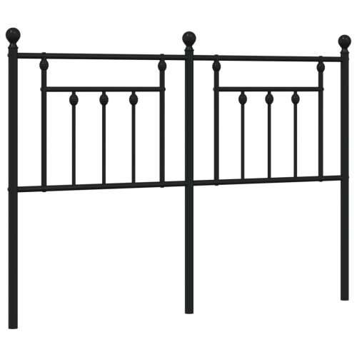 Metalno uzglavlje crno 150 cm - Crna 150 cm 1 Cijena
