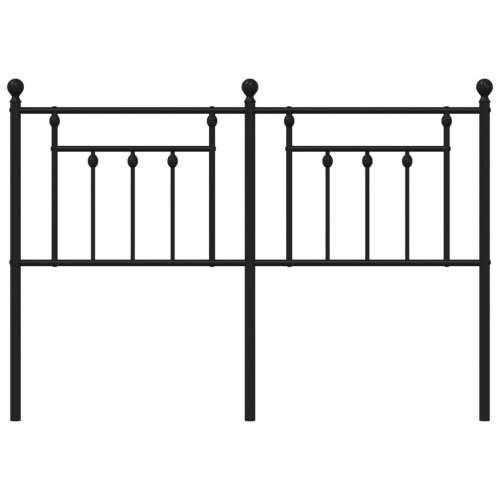 Metalno uzglavlje crno 150 cm - Crna 150 cm 1 Cijena