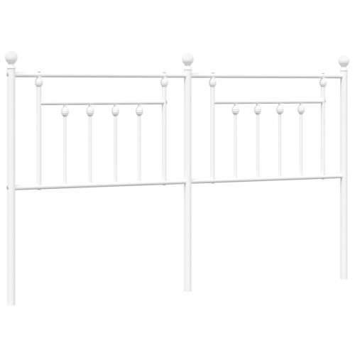 Metalno uzglavlje bijelo 160 cm Bijela 160 cm 1 Cijena