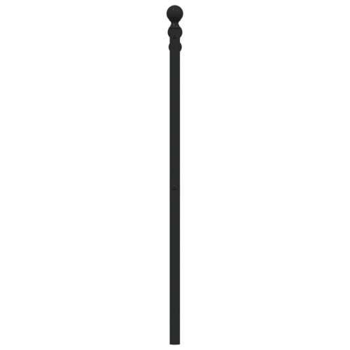 Metalno uzglavlje crno 200 cm - Crna 200 cm 1 Cijena