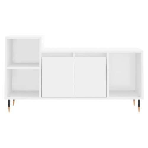 TV ormarić bijeli 100 x 35 x 55 cm od konstruiranog drva - Bijela 1 Cijena
