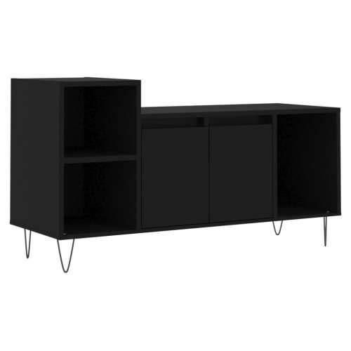 TV ormarić crni 100 x 35 x 55 cm od konstruiranog drva - Crna 1 Cijena