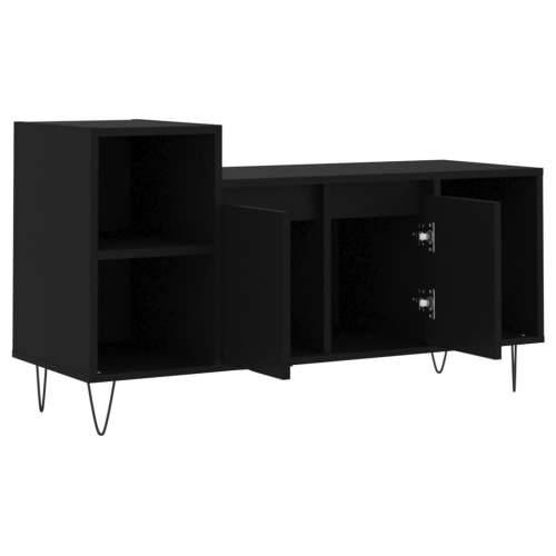 TV ormarić crni 100 x 35 x 55 cm od konstruiranog drva - Crna 1 Cijena