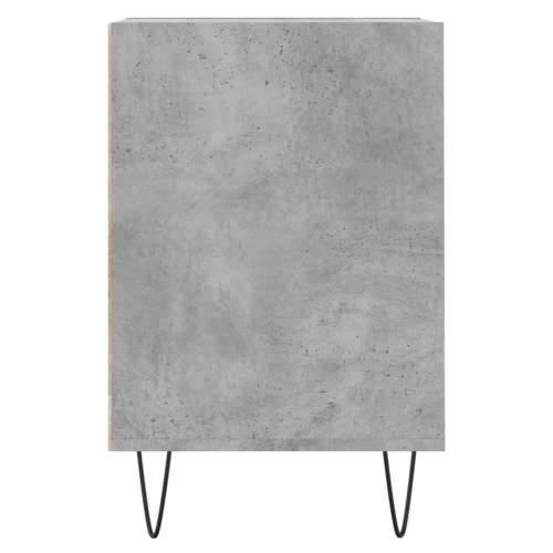 TV ormarić boja betona 100x35x55 cm od konstruiranog drva - Beton siva 1 Cijena