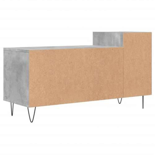 TV ormarić boja betona 100x35x55 cm od konstruiranog drva - Beton siva 1 Cijena