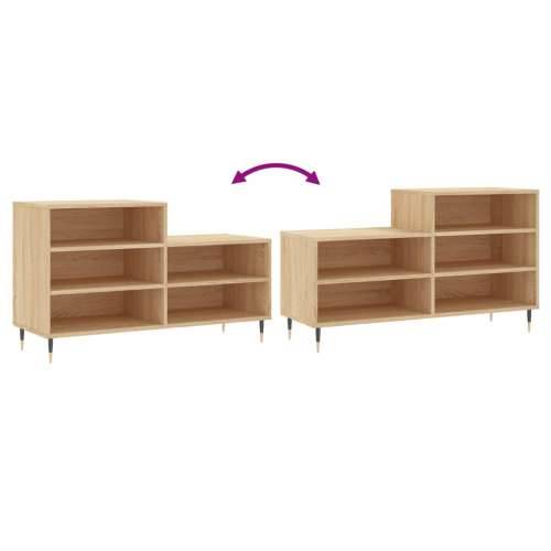 Ormarić za cipele boja hrasta 102x36x60 cm konstruirano drvo - sonoma hrast 1 Cijena