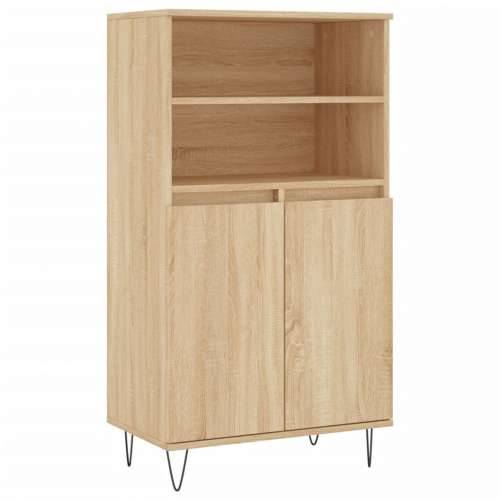 Visoka komoda hrasta sonome 60x36x110 cm od konstruiranog drva - sonoma hrast 1 Cijena