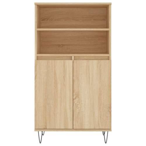 Visoka komoda hrasta sonome 60x36x110 cm od konstruiranog drva - sonoma hrast 1 Cijena