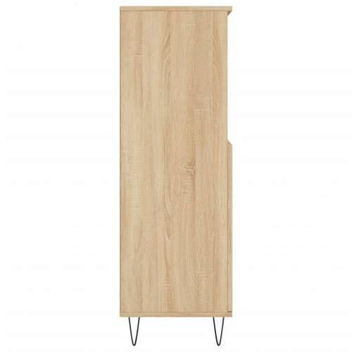Visoka komoda hrasta sonome 60x36x110 cm od konstruiranog drva - sonoma hrast 1 Cijena