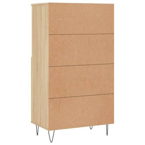 Visoka komoda hrasta sonome 60x36x110 cm od konstruiranog drva - sonoma hrast 1 Cijena