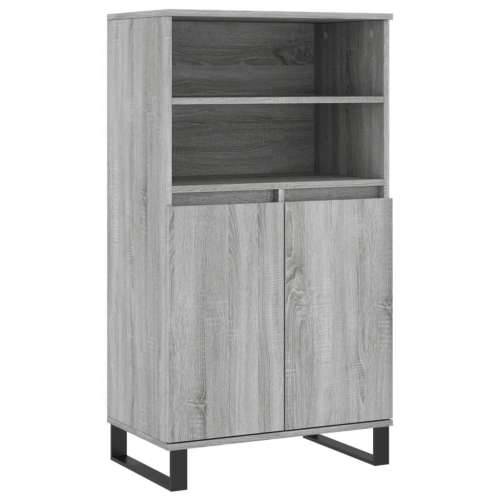 Visoka komoda siva sonome 60x36x110 cm od konstruiranog drva - Sivi hrast sonoma 1 Cijena