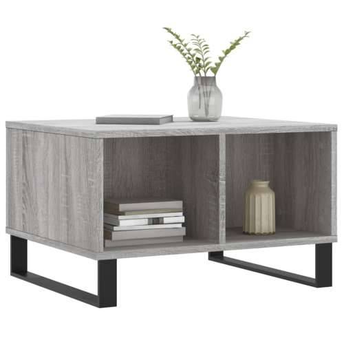 Stolić za kavu boja sivog hrasta 60x50x36,5cm konstruirano drvo - Sivi hrast sonoma 1 Cijena