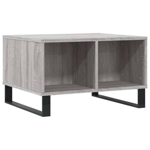 Stolić za kavu boja sivog hrasta 60x50x36,5cm konstruirano drvo - Sivi hrast sonoma 1 Cijena