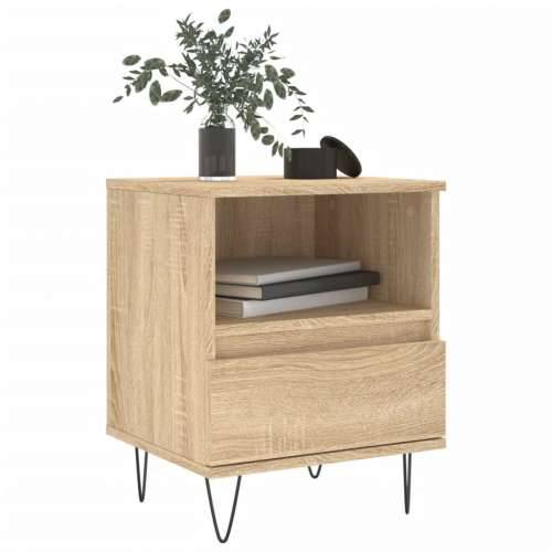 Noćni ormarići 2 kom boja hrasta 40x35x50 cm konstruirano drvo - sonoma hrast 2 Cijena