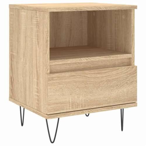 Noćni ormarići 2 kom boja hrasta 40x35x50 cm konstruirano drvo - sonoma hrast 2 Cijena