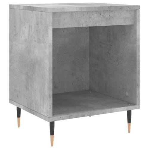 Noćni ormarić siva boja betona 40x35x50 cm konstruirano drvo - Beton siva 1 Cijena