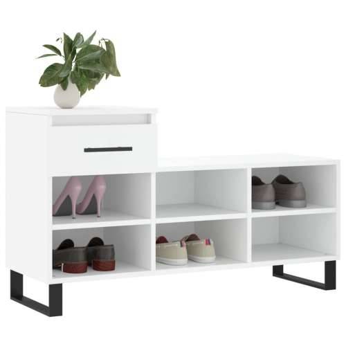 Ormarić za cipele bijeli 102 x 36 x 60 cm od konstruiranog drva - Bijela 1 Cijena