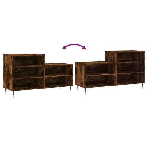Ormarić za cipele boja hrasta 102x36x60 cm konstruirano drvo - Dimljeni hrast 1 Cijena