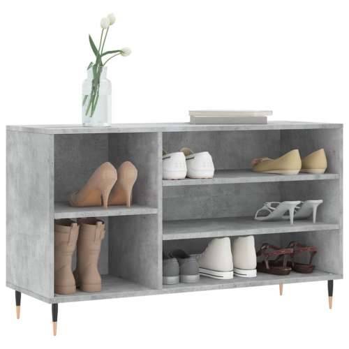 Ormarić za cipele boja betona 102x36x60 cm konstruirano drvo - Beton siva 1 Cijena