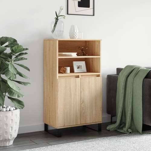 Visoka komoda hrasta sonome 60x36x110 cm od konstruiranog drva - sonoma hrast 1 Cijena