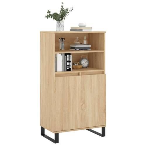 Visoka komoda hrasta sonome 60x36x110 cm od konstruiranog drva - sonoma hrast 1 Cijena