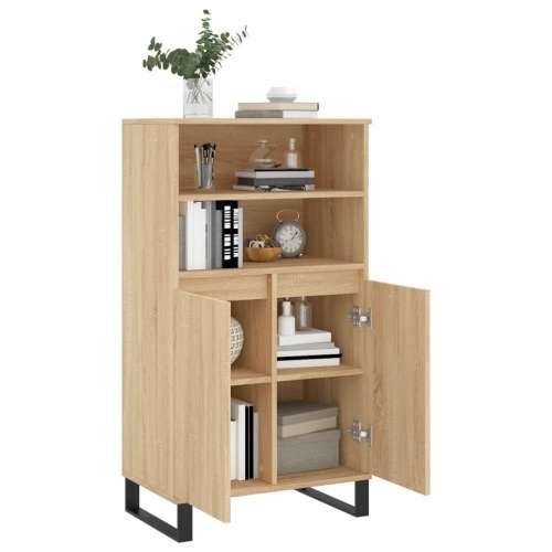 Visoka komoda hrasta sonome 60x36x110 cm od konstruiranog drva - sonoma hrast 1 Cijena