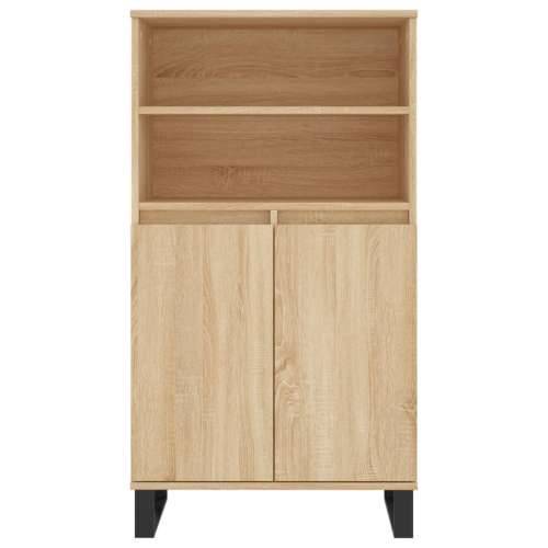 Visoka komoda hrasta sonome 60x36x110 cm od konstruiranog drva - sonoma hrast 1 Cijena