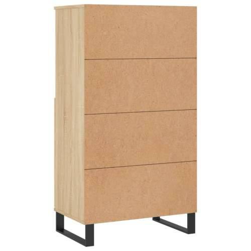 Visoka komoda hrasta sonome 60x36x110 cm od konstruiranog drva - sonoma hrast 1 Cijena